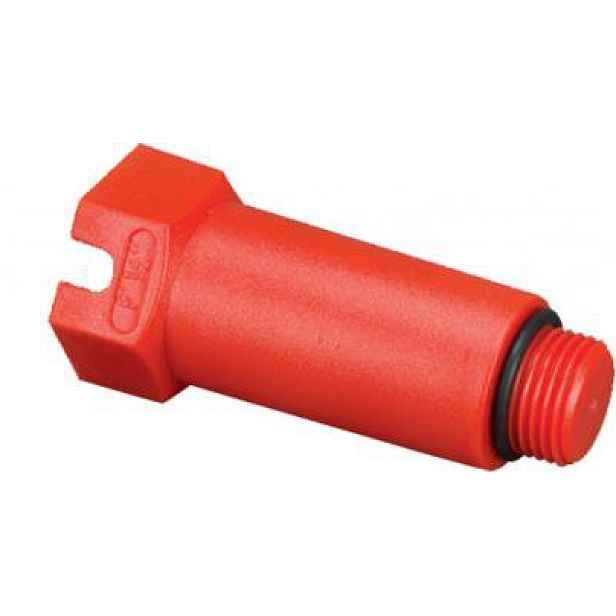 Zátka montážní PPR 1/2" červená
