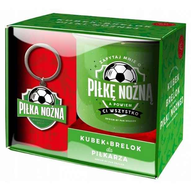 Hrnek Dárek pro přítele Dárkové kelímky Dárková sada Fotbal