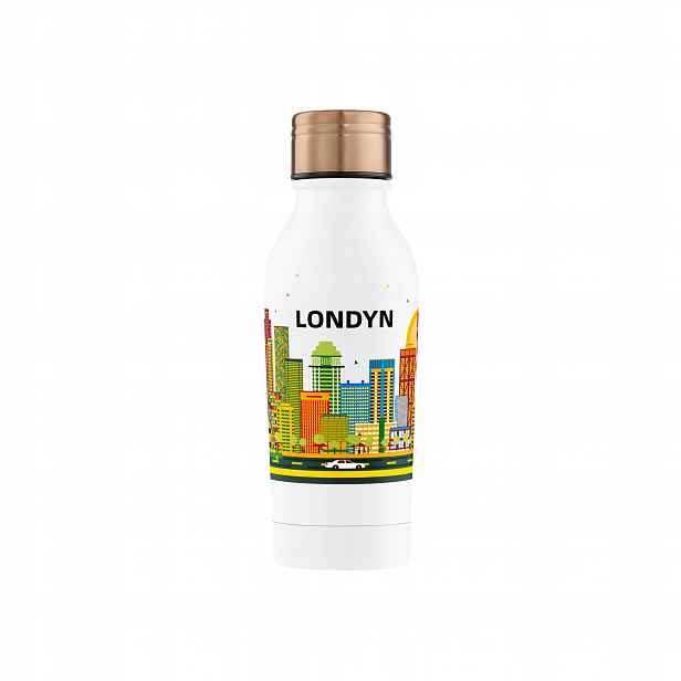 Root7 Termoláhev London 350 ml voda káva pro děti Anglie termoska