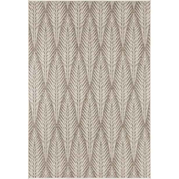 Koberec béžový sisal, plochý na terasu, vnější vnitřní 140 x 200 cm