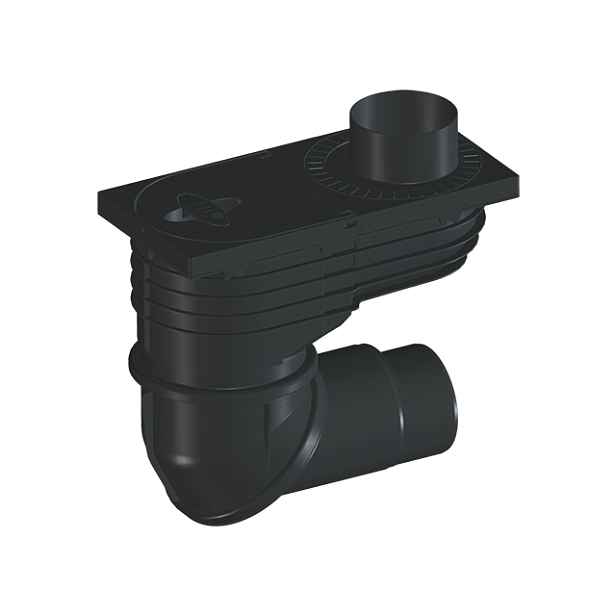 Lapač střešních splavenin HL600N DN100/125 s kloubem