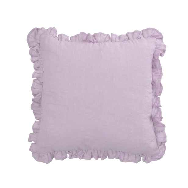 Povlak na polštář s příměsí lnu 45x45 cm Nacha – Kave Home