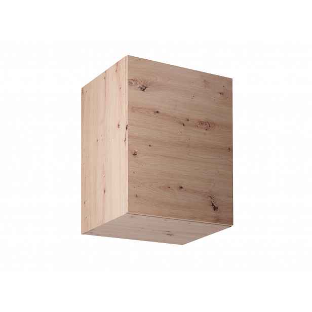Horní hluboká kuchyňská skříňka VALEN - šířka 60 cm, dub artisan