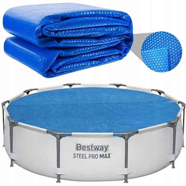 Tepelný Kryt Fólie Solární Podložka Ohřívač Vody Bazénu Bestway 56406