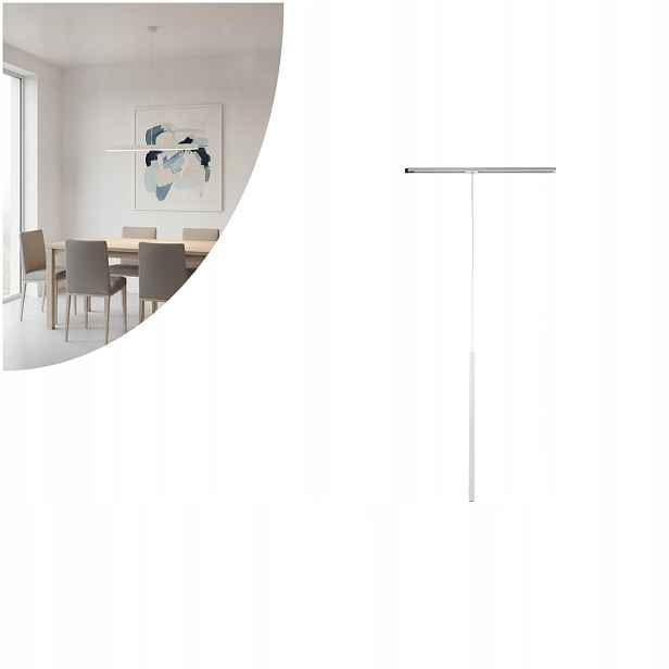 Závěsná lampa Tracer 1F bílá, moderní design nad stůl Tk Lighting