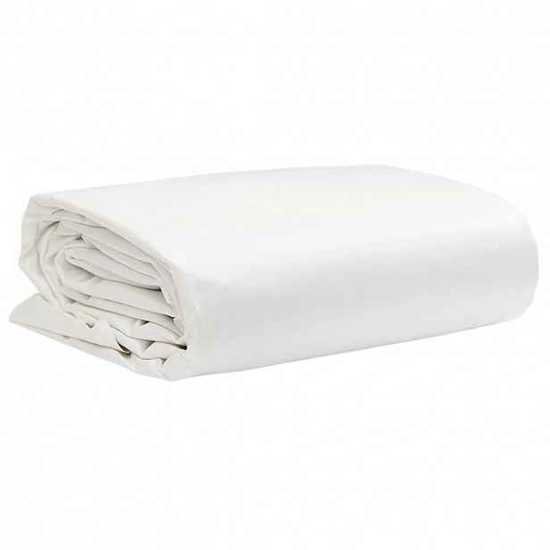 vidaXL Plachta 650g / m² Bílá 1,5 x 2 m Plátno s PVC povrchovou úpravou