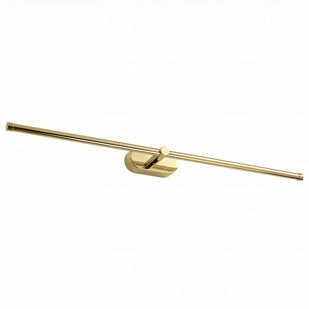 Koupelnová Led Lampa Zlatý Lesk Nad Zrcadlo Glamour Minimalistická 80 cm