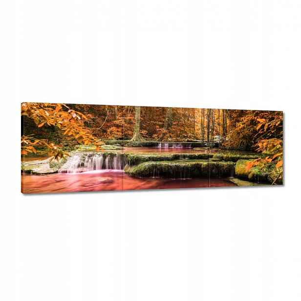 Obrazy 120x40 Vodopád v Kanchanaburi