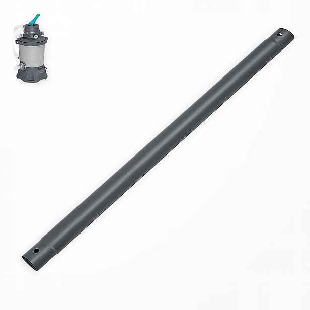 Šedá horizontální trubka do bazénu Bestway Steel Pro Max 561WE nová