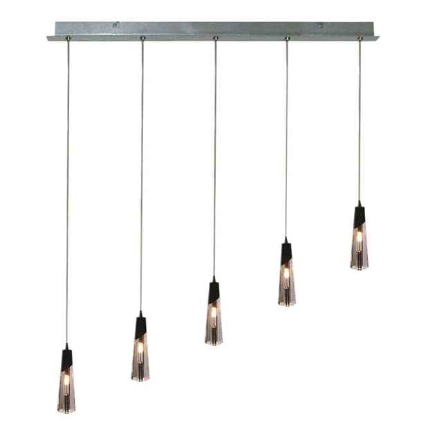 Stropní lampa Erica 5x20W G4 chromová