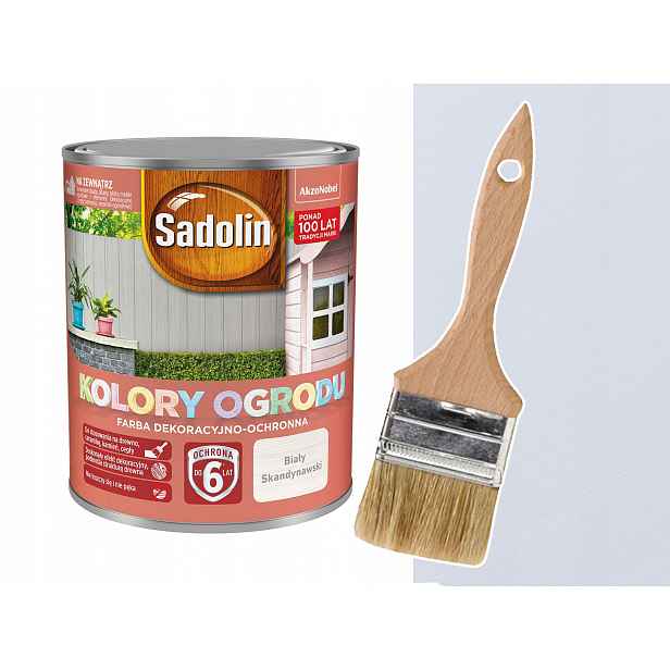 Sadolin Barvy zahrady Bílá Skandinávská 2,5L