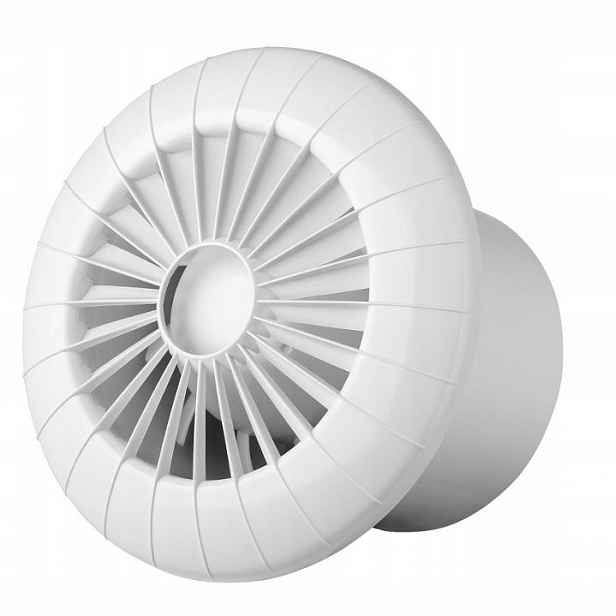 01-042 Stropní ventilátor aRid fi 100 mm Bb Timer Higrostat airRoxy