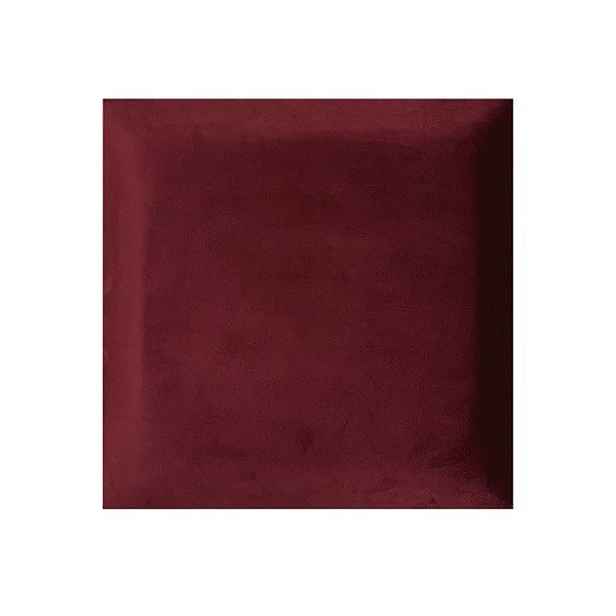 Čalouněný akustický panel nástěnný Riwiera 59 bordó čtverec - Čtverec 30x30 cm Egibi