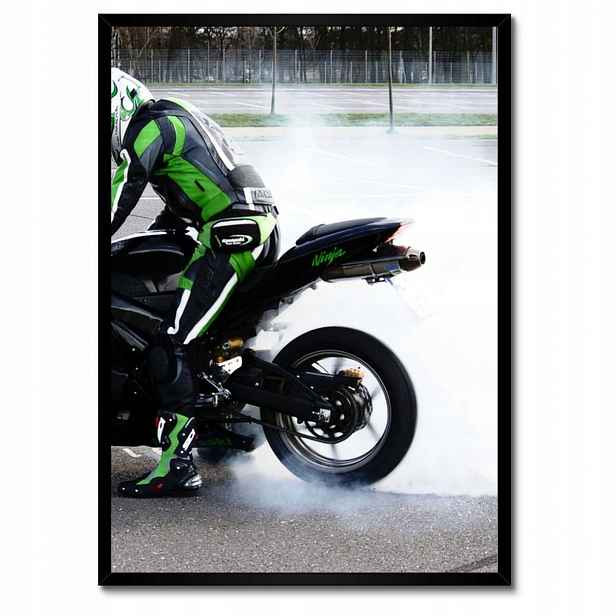 Plakáty v rámu 50x70 Kawasaki Ninja ZX-6R