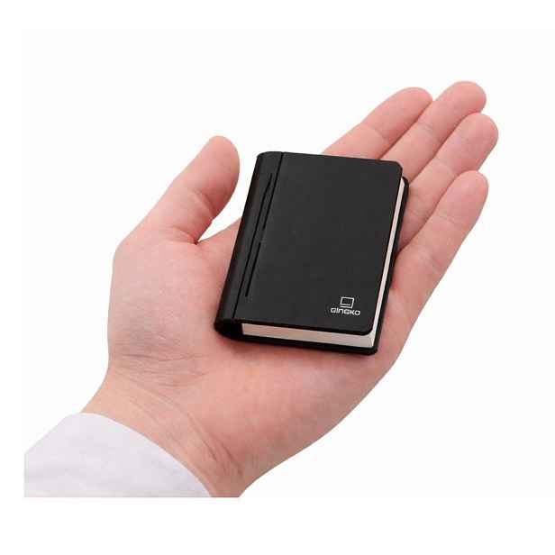 Černá přenosná světelná dekorace na USB BookLight – Gingko
