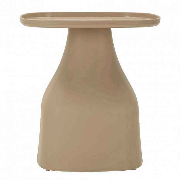KONFERENČNÍ STOLEK, béžová, plast, 48/48/50 cm