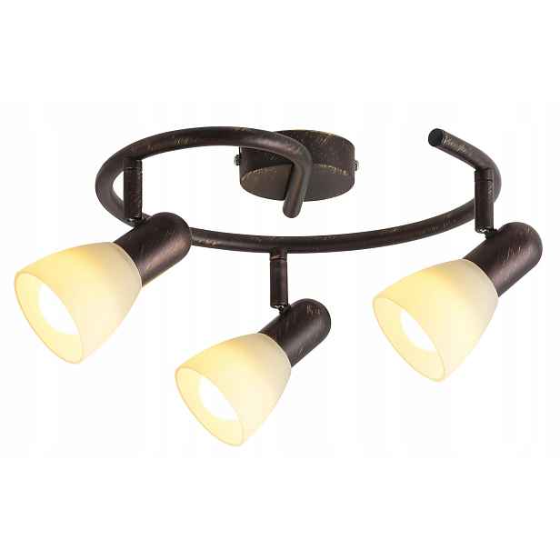 Stropní svítidlo Rabalux Soma 3x40W E14 antický/krémový bronz