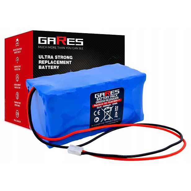 Akumulátor Gares pro sekačku Nac RLM1800-T 25,2V 5,2Ah