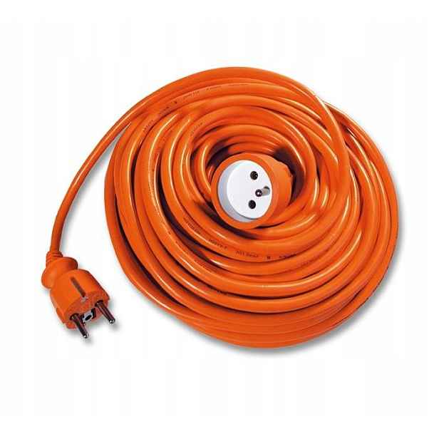 Prodlužovací kabel 1Z 30m oranž. 3x1,5 Ep