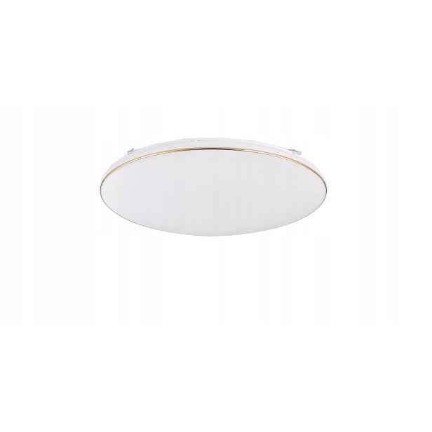 Zuma Line Stropní Svítidlo Omar Ø53cm Led 48W bílý se zlatým okrajem