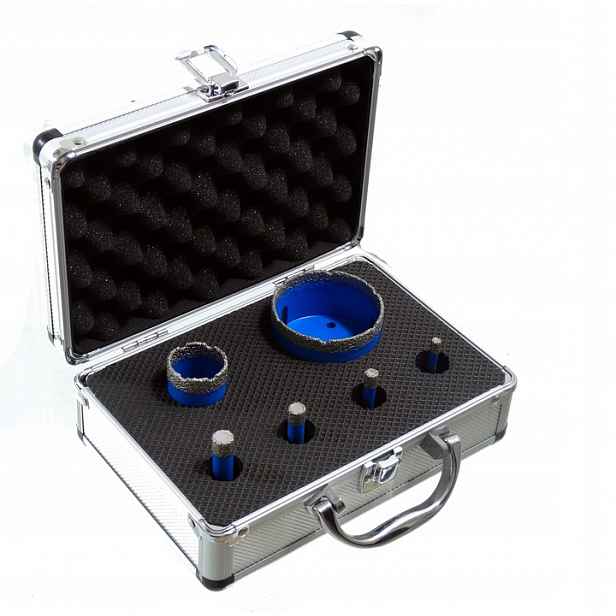 Geko Sada diamantových děrovaček 6-12 mm 5 ks G65103