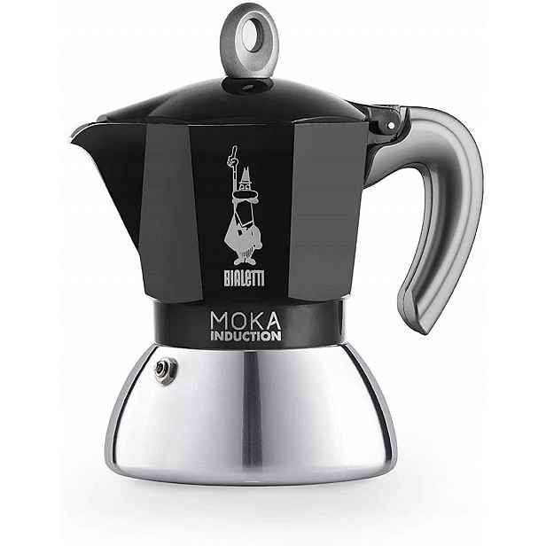 Bialetti Moka Induction 2 šálky černá New
