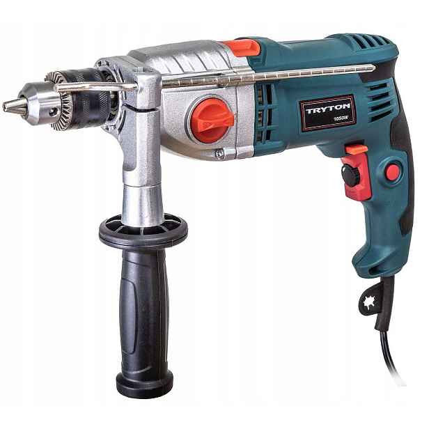 Příklepová vrtačka dvoustupňová 1050W Tryton