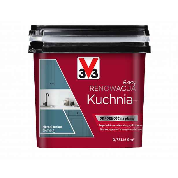 V33 Easy Renovace Kuchyně Mořský Satén 0,75L