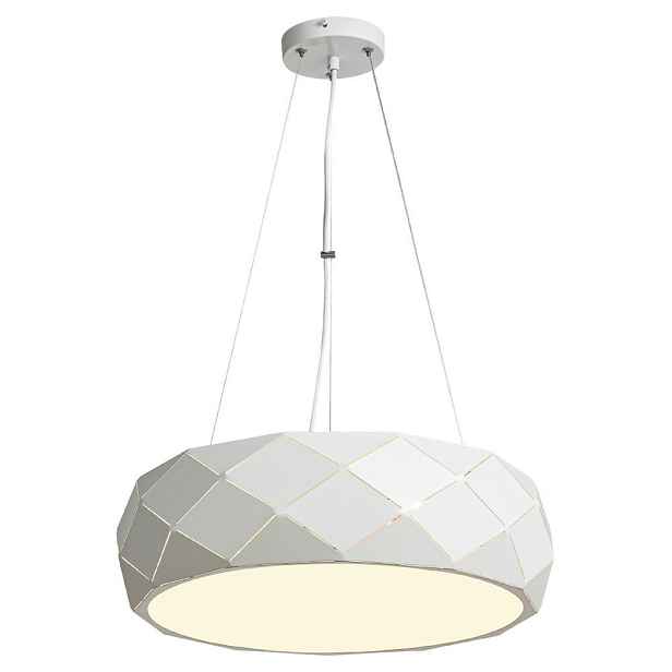 Závěsná lampa Reus bílá Light Prestige