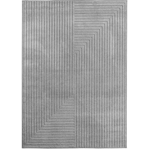 Kusový koberec Nova 1202 silver - na ven i na doma, 140x200, šedá, chodba / předsíň, Ayyildiz