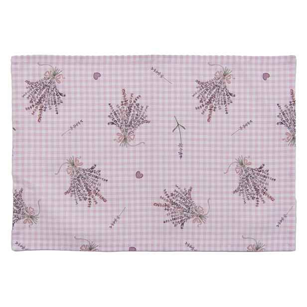 Textilní prostírání Lavander Garden (sada 6ks) - 48*33 cm Clayre & Eef