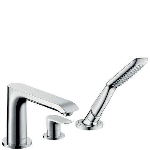 Vanová baterie Hansgrohe Metris bez podomítkového tělesa chrom 31190000