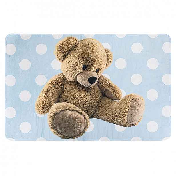 Vopi Dětský koberec Ultra Soft Medvídek modrá, 100 x 150 cm