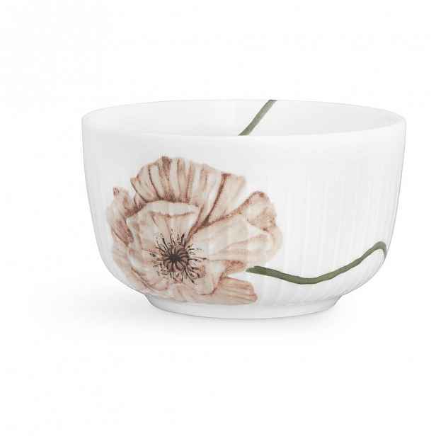 Bílá porcelánová miska Kähler Design Hammershøi Poppy, ø 12 cm