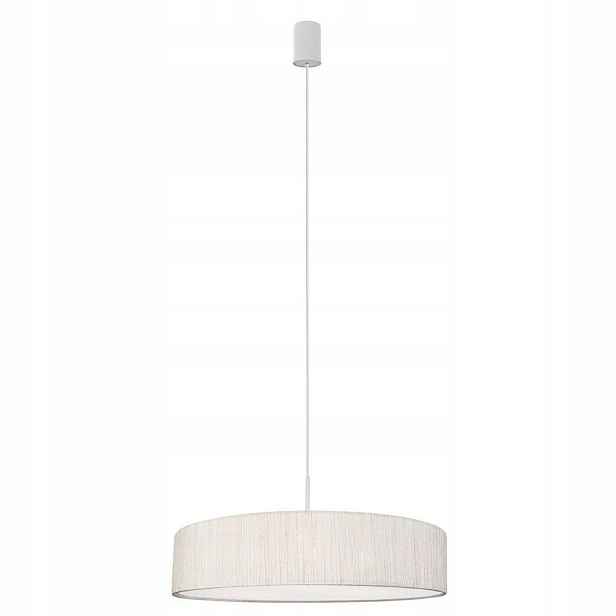 Závěsná lampa bílá Turda Moderní design nad jídelní stůl Nowodvorski