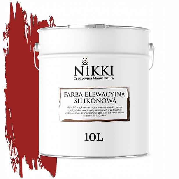 Barva 10 l na vnější Uv omítku Červená Různé Barvy