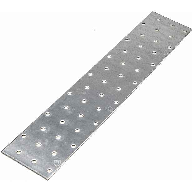 Perforovaná plochá tesařská spojka 60x300 x 2 mm PP39 50 Ks