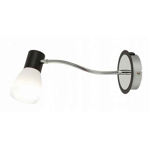 Lampa spotová černá Ati pro osvětlení stěny Rabalux