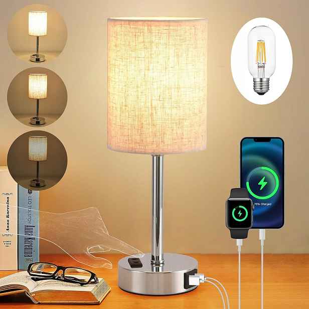 Noční lampa Led dotyková moderní stolní lampa nabíjení Usb nabíjení