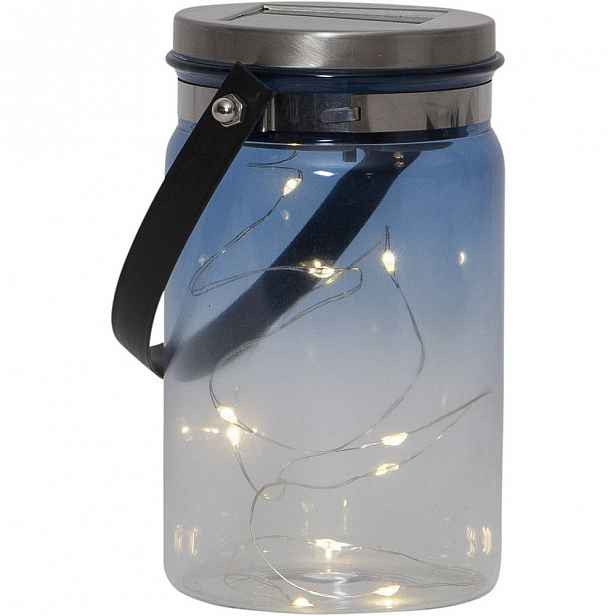 Venkovní solární lucerna Best Season Tint Lantern Blue