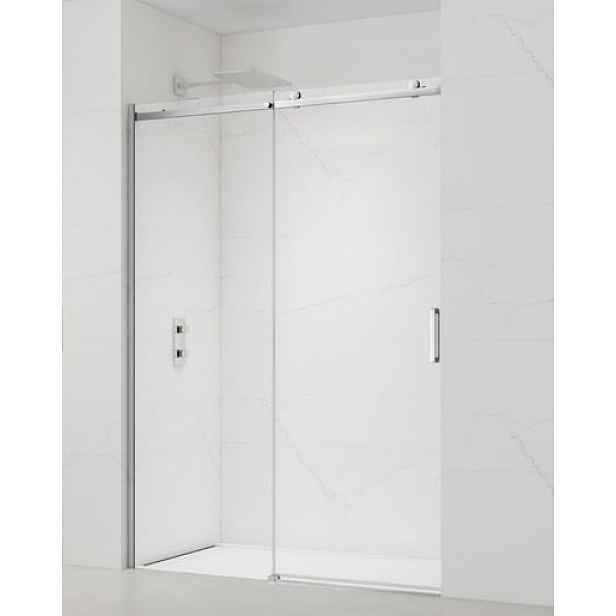 Sprchové dveře 120x200 cm levá Siko T-Linea chrom lesklý SIKOTLDNEW120L