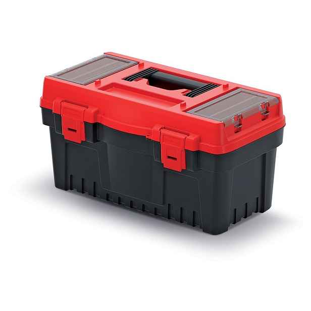 Prosperplast Kufr na nářadí TEVOX VI černo-červený, varianta 54,8 cm