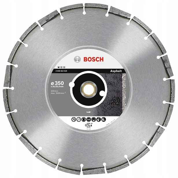 Bosch Diamantový Kotouč 350x25,4 Seg Asfalt 2608602625