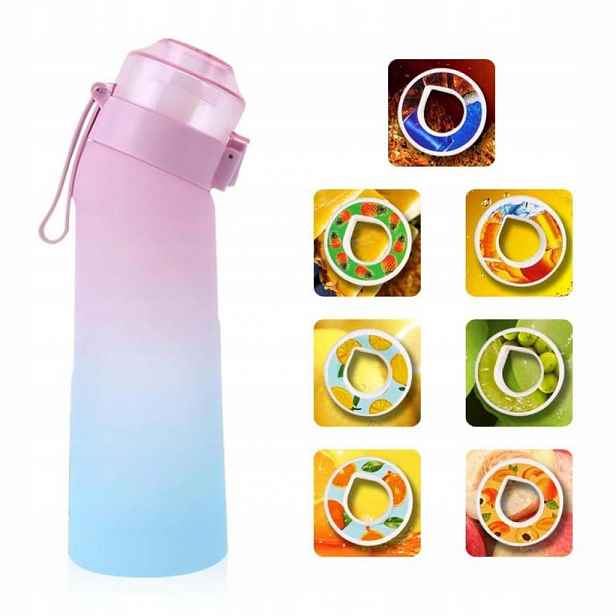 Láhev na vodu gradientní růžová 650 ml Vonný hrnek Láhev na vodu Sp