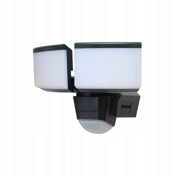 Osvětlovač GoodHome s pohybovým senzorem 2 x 10 W IP44 grafitový