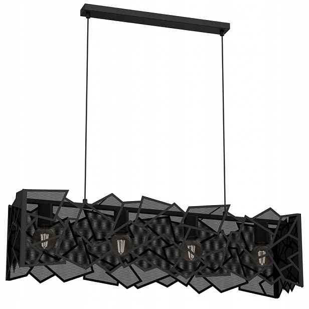 Závěsná lampa nad stůl z kovové síťoviny Camo 551 Luminex