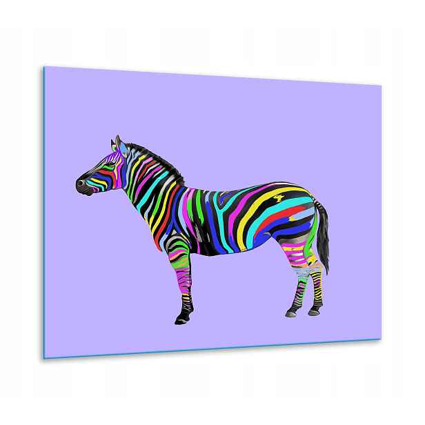 7v1 Skleněná Ochranná Deska Na Sporák 60x52 Zebra
