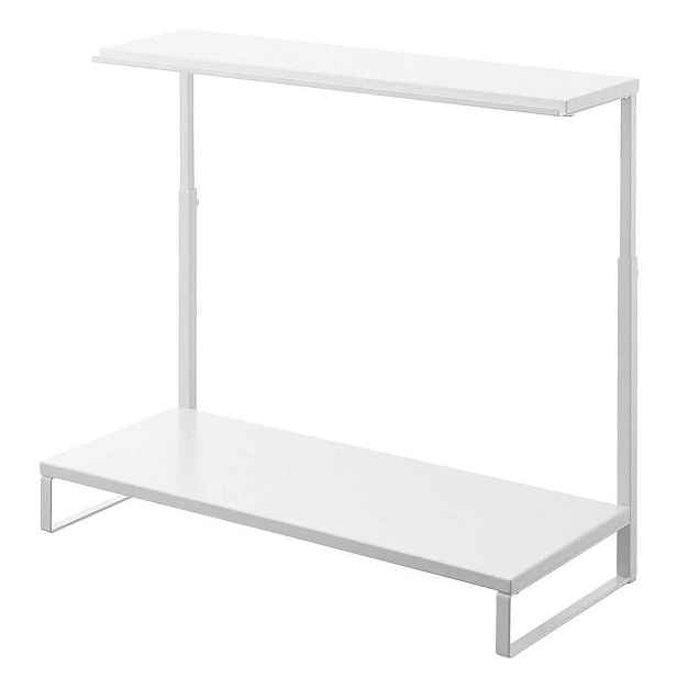 Bílý kovový stojan na monitor Tower – YAMAZAKI
