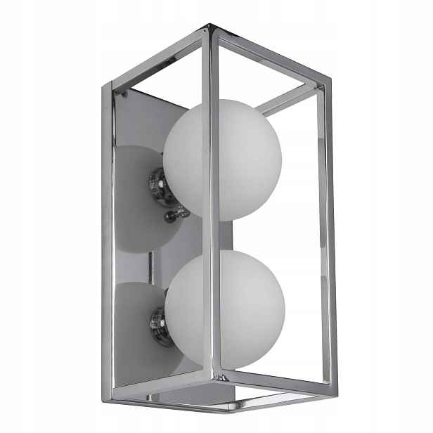Nástěnná lampa Italux Daisy Led industriální chrom