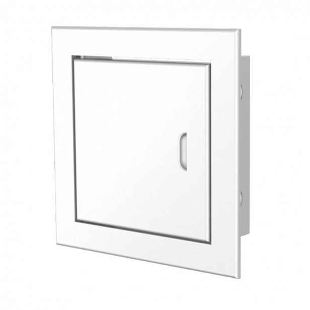 Revizní dvířka Dospel Magnat 200x300 mm s magnetickým zámkem, bílá